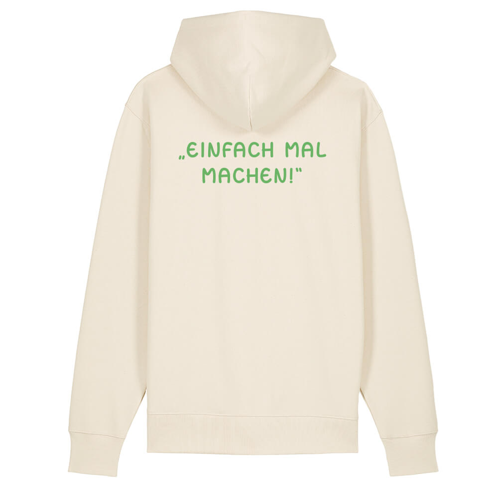 Bio Premium Auszeit Hoodie – Bild 2